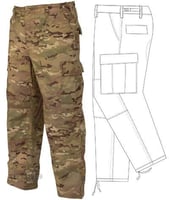 TruSpec BDU Pants 50/50 CORDURA Nylon Cotton RipStop MultiCam M | 690104227771