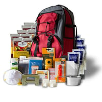 Wise Five Day Emergency Survival Kit Backpack For One Person-32 Servings Red | 851238005042