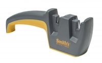 Smiths Products 50090 Edge Pro Pull-Thru Sharpener Hand Held Coarse, Extra Fine Carbide, Ceramic Sharpener Rubber Handle Gray | 027925500903