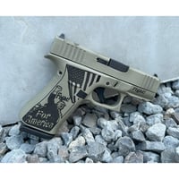 GLOCK 43X MOS 9MM 3.41 Inch BBL 210RD DISTRESSED VERDE TRUMP | 050806002609