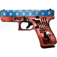 GLOCK 19 GEN5 9MM 4.02 Inch BBL 315RD DISTRESSED RWB TRUMP | 050806002616