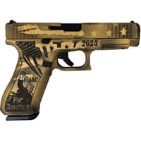 GLOCK 47 MOS 9MM 4.49 Inch BBL 317RD DISTRESSED GOLD/FDE TRUMP | 050806002623