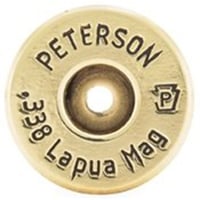 PETERSON UNPRIMED CASES 338 LAPUA 50PACK 10BX/CS | .338 LAPUA MAG | 859449006025