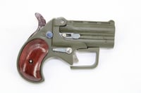 Derringer Big Bore w Guardian .38 SPC OD GR/RSWD OD Green w Rosewood Grip 2.75 Inch Barrel 4.65 Inch OAL 2 Rounds | .38 SPL | 850003444048