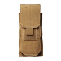 M4 Double Mag PouchM4 Double Mag Pouch Coyote Tan - 500D Ripstop - MOLLE mounting - Mounts to any STRIKE or PALS/MOLLE platform by weaving the integral straps on the back of the pouch in and out of the platform webbingouch in and out of the platform webbing | 648018038785