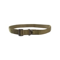 RIGGERS BELT W COBRA BUCKLE OD 34INRiggers Belt w/Cobra Buckle Olive Drab - Small - Up to 34 Inch - 1.75 Inch webbing - Quick-detach buckle - Adapter meets PIA-H-7195 standards - Hook and loop secures running end - 1.75 7,000 lb tensile strengthunning end - 1.75 7,000 lb tensile strength | 604544616613