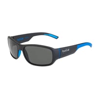 OUTDR HERON MAT BLK BL POL TNS OLEO ARHeron Sunglasses Matte Black/Blue Frame - Polarized TNS Oleo AR Lens - Size Medium - Available in Prescription | 054917339586