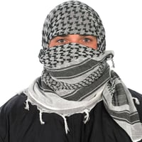 CAMCON SHEMAGH WHT/BLKShemagh  White/Black Traditional desert head wear, essential for protecting eyes, nose, mouth and neck from sand, Can also be used as a neck warmer and or hand towel  44 x 44 openedtowel  44 x 44 opened | 846271000048