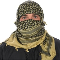 CAMCON SHEMAGH COYOTE/BLACKShemagh  Coyote/Black Traditional desert head wear, essential for protecting eyes, nose, mouth and neck from sand, Can also be used as a neck warmer and or hand towel  44 x 44 openedd towel  44 x 44 opened | 846271004558