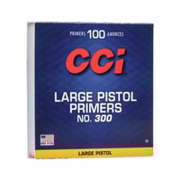 CCI 300 STD LARGE PISTOL PRIMER 100 RD/BX 50 BX/CS | 076683000125