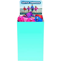 LITTLEDIPPERS PFD WITH BIN ASSRTD COLORSFull Throttle Child Little Dippers Vests Bin Assorted colors - 24 PC - U.S. Coast Guard approved - Soft polyester fabric - Great confidence builder for beginners - Friendly designs that will appeal to children - Provides great stabilitys - Friendly designs that will appeal to children - Provides great stability | 043311957205