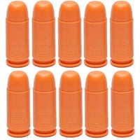 DUMMY ROUNDS .45 50 PKG ROUNDGLOCK DUMMY ROUNDS .45 ACP  Orange  Hard Plastic  Training Rounds  50 Pack | 646809489051