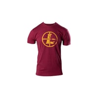 Leupold 181847 Distressed Reticle Tee Cardinal Heather XXL | 030317030827
