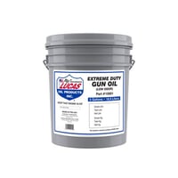 EXTREME DUTY GUN OIL  5 GAL PAILLucas Extreme Duty Gun Oil 5 Gal Pail Lubrication for high volume, high heat andfriction firearms  Protects metal parts from rust, wear and moisture during extreme conditions  Provides maximum heat resistancetreme conditions  Provides maximum heat resistance | 049807109011