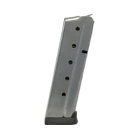 COLT GOVT 9MM SS 10RD FLT FOL/REM BSColt 1911 Magazine 9mm  10 Round  Stainless Steel  Welded and removable base Flat follower | 197706582913