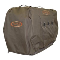 BEDFORD BROWN UNINSULATED KENNL COVR XLBedford Uninsulated Kennel Cover LExtended  Brown  37 x 26 x 28.5  Weather resistant poly exterior poly exterior  Dual top carry handles  Four Drings for tie down  Rubber mesh windows  Removable window flapsfor tie down  Rubber mesh windows  Removable window flaps | 617867116067