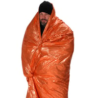 NDUR EMERGENCY SURVIVAL BLANKET ORG/SILEmergency Survival Blanket Bright orange to silver - Reflects 90 of radiant body heat - Assists in the treatment of Hypothermia - Stops heat loss - Can also be used as a signaling device - Folds to a small pack size - 3.7oz - 48 Inch x 84 Inchused as a signaling device - Folds to a small pack size - 3.7oz - 48 Inch x 84 Inch | 846271003162