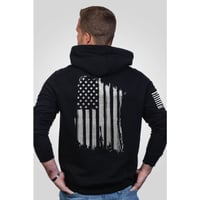 NINE LINE APPAREL AMERICAN FLAG HOODIE BLACK 2XLARGE | 190741008349