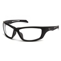VENTURE TAC EYEWEAR HOWITZER BLK/CLRVenture Howitzer Eye Protection Clear Anti-Fog Lens - Black Frame - UVA/B protection - Custom-fit rubber nosepiece - Nonslip flexible co-injected temples - Passes MIL-PRF 32432 High Velocity Impact Standardses MIL-PRF 32432 High Velocity Impact Standards | 810170030161