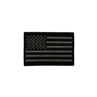US FLAG BLACK PATCHMorale Flag Patch US Flag Patch - Black - Velcro Patch | 888151017050