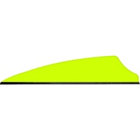 Q2i Fusion XII SL Vanes  br  Neon Yellow 2.1 in. 100 pk. | 688336210463