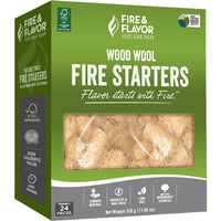 Fire and Flavor Wood Wool Fire Starter  br  24 pk. | 892805003979