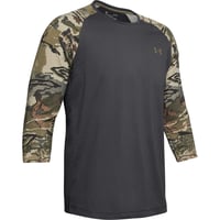 Under Armour Camo Sleeve Utility Tee  br  Charcoal/Barren Camo Medium | 192810156586
