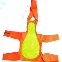 Cupped Waterfowl CU8345 Universal Blaze Orange Dog Field Vest | 854036008345