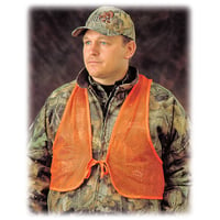 Hunters Specialties 02006 Adult Mesh Safety Vest Blaze Orange | 02006 | 021291020065