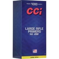 200 STD LARGE RIFLE PRIMER 100/BXStandard Rifle Primers No. 200 - Large Rifle - 100/BX - Clean burning - Meet most reloading needs - Unmatched reliability - The most accurate handloads begin with the right primerth the right primer | 076683000118