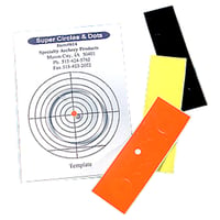 Specialty Archery Circles/Dots  br  Black/Orange/Yellow | 095784001671