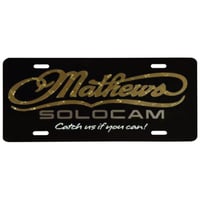 DWD Mathews License Plate  br | 609207053538