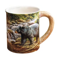 Wild Wings Sculpted Mug  br  Shadow of the Forest Bear | 646749806352