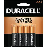 Duracell Coppertop Batteries  br  AA 4 pk. | 041333415017