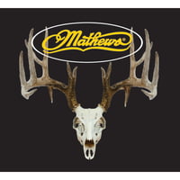 DWD Mathews Decal  br  Whitetail Deer Skull | 743724437126