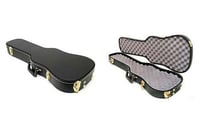 THOMPSON VIOLIN CASE PISTOL  GOLD HARDWARE / KEYED LOCKS | 602686290128