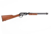 Rossi Gallery Pump Rifle .22 LR 15rd Capacity 18 Inch Barrel Wood Stock Snakeskin Engraving  | .22 LR | 754908315208