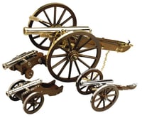 MINI CANON NAPOLEON III NICKEL | 040589800103