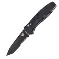 Osborne Barrage BL/PS 3.6 Axis Assist Tanto 154CM Steel Standard Clip No Sheath Serrated Tanto  Benchmade products available to PreApproved accounts Only | 610953135478