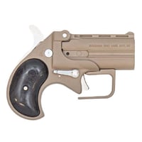 Derringer Big Bore w Guardian 9mm Tan/Blk Tan w Black Grips 2.75 Inch Barrel 4.65 Inch OAL 2 Rounds | 9x19mm NATO | 850003444390