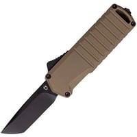 A2 Badger OTF Desert  Blk blade Tanto Fine edge Aluminum handle | 850034486826