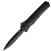 A5 Spry OTF Blk Blk Aluminum handle Spear Pt. blade fine edge | 850034486918
