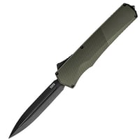 A5 Spry OTF ODG Blk Aluminum handle Spear Pt. blade fine edge | 850034486956
