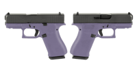 GLOCK G43X 9MM PISTOL 3.41 Inch PURPLE ORCHID NIGHT SIGHTS 210RD MAGS | 756542286395