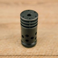 SilencerCo AC2082 ASR Anchor Brake Black Matte Steel 30 Cal | 816413020562