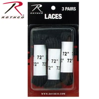 Rothco 72 Inch Boot Laces  3 Pack | RC6017