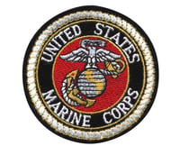 Rothco Deluxe USMC Round Patch | RC1649