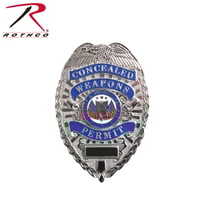Rothco Deluxe  InchConcealed Weapons Permit Inch Badge | RC1885