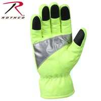 Rothco Safety Green Gloves With Reflective Tape | RC2911