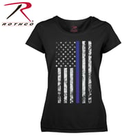 Rothco Womens Thin Blue Line Longer T-Shirt | RC4219